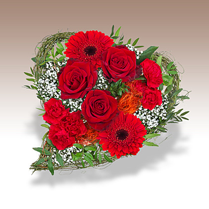 Blumengeschenke beim Blumenversand Valentins mit 10% Gutschein