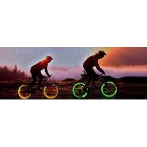 Reifen-Ventil Beleuchtung fürs Fahrrad