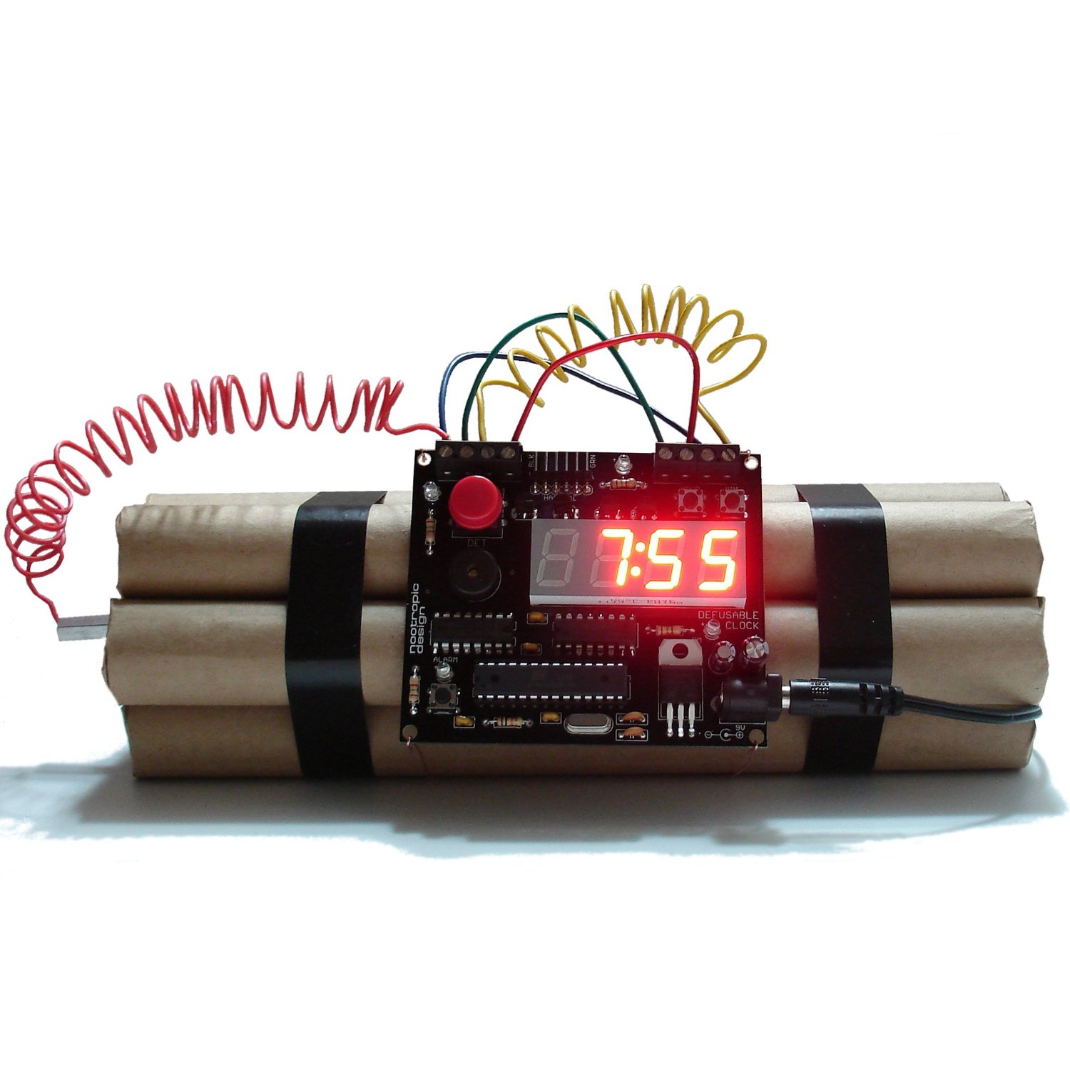 Defuse a bomb Wecker – Entschärfbarer Wecker mit Countdown